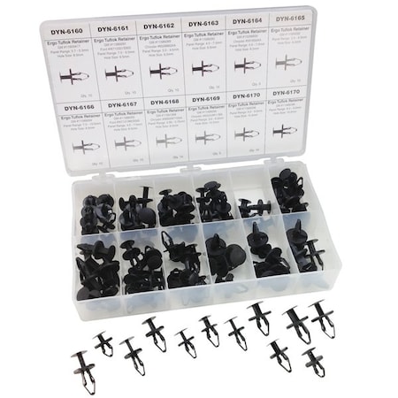 Atd Tools ATD 105-Piece Ergo Tuflok Retainer Assortment 39357